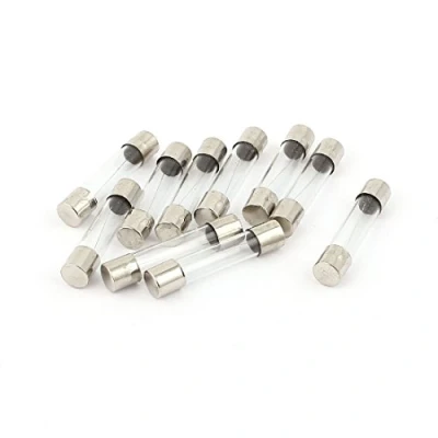 Image of sourcingmap 10pcs 250V 5A Quick Blow Fast Acting Glass Tubes Fuses 6mm x 30mm