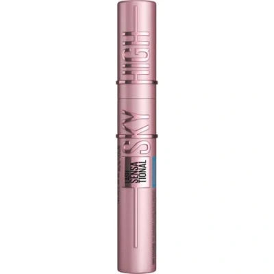 Image of Maybelline New York Lash Sensational Sky High Mascara, Volumising &amp; Lengthening Washable Flake Free Formula Infused With Bamboo Extract Fibres, 7 Ml, Shade: Brown