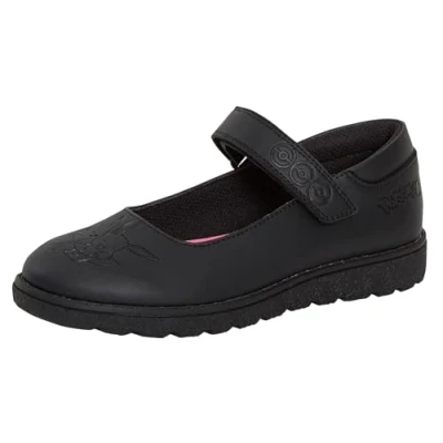 Image of Pokemon Girls School Shoes Black 11 UK Child
