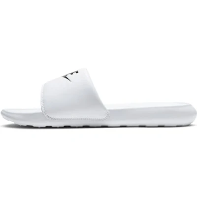 Image of NIKE Women&#039;s Victori One Slipper, White Black White, 3.5 UK