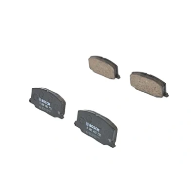 Image of 0446520040, 0446520090, 0446520150, 0446520170, 0446520200 Brake pad set BOSCH 0 986 493 720 Low Metallic with acoustic wear warning
