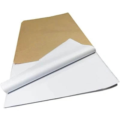 Image of 480 Sheets 1 Ream Large Tissue Paper 20 x 30 inches (500x750mm) Quality Acid Free Christmas Gift Wrapping and Art Craft Decorations (White / Sheets)