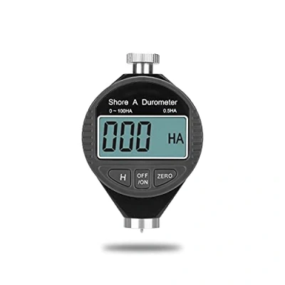 Image of Hardness Tester Meter, Akozon Digital 100HD Type A Durometer Shore General Rubber LCD Display Meter Test for Soft Materials Synthetic Polybasic Grease Leather Wax