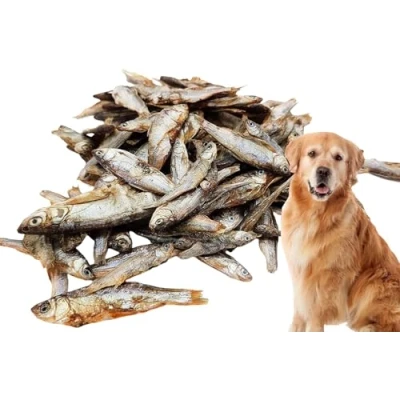 Image of Dried Whole Sprats 100% Natural Tasty Fish Treats For Dogs and Cats Omega 3 &amp; 6 (500g)