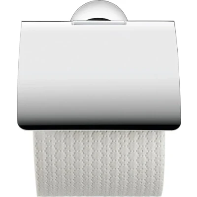 Image of Duravit Paper Holder, Brass, Chrome, für 1 Rolle
