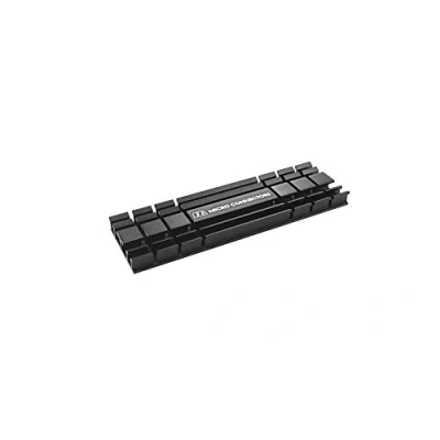 Image of MICRO CONNECTORS M.2 SSD 5mm Low Profile Heat Sink Compatible with PS5 and PC (NGFFM2 HS804 BK) Black