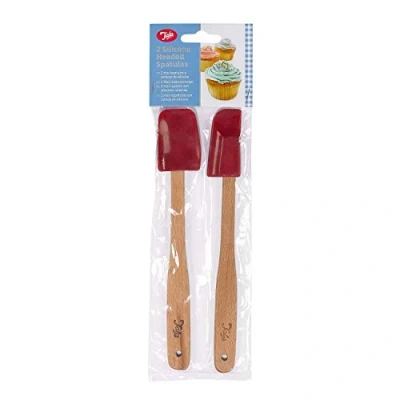 Image of Tala 10A01183 Silicone Spatulas, Red