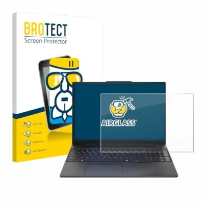 Image of brotect Glass Screen Protector Film compatible with Lenovo ThinkPad E16 Gen 2 Foil 9H Protection [Scratch Resistant, High Clarity]