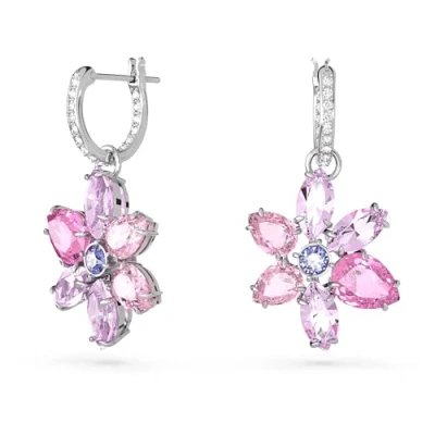 Image of Swarovski GEMA Earrings Silver coloured, Women&#039;s, Size: One Size, coloured