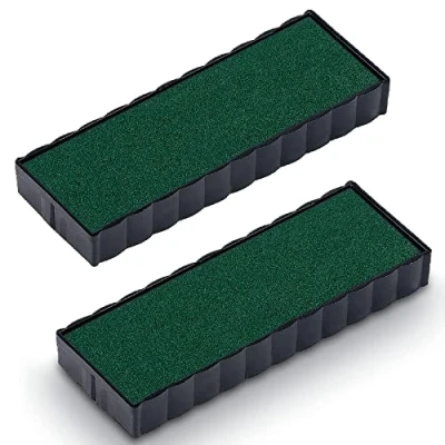 Image of Trodat Printy 4817 Replacement Ink Pad Green (Pack of 2)