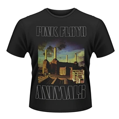 Image of Plastic Head Men&#039;s Pink Floyd Animals T Shirt, Black, Small