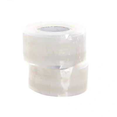 Image of TUKA 6m (2x3m) Self Fusing Silicone Tape, Multi purpose Electrical Tape Repair Sealing Insulation Band Amalgamation Rubber 25mm width, Transparent, TKD5043 2x