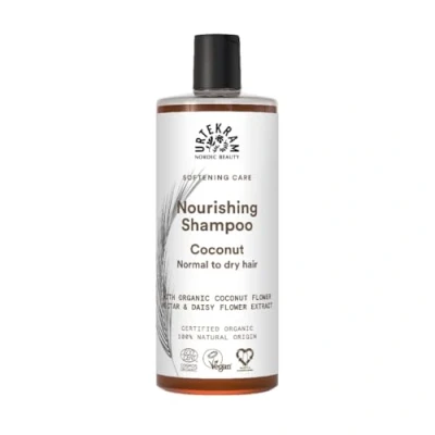 Image of Urtekram Shampoo Coconut Normal Hair Vegan, Organic, Moisturizing, Natural Origin, Sweet, 500 ml