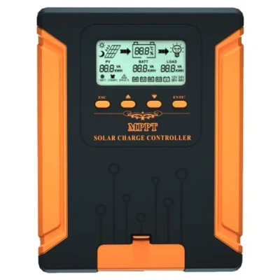Image of SolaMr 100A MPPT Solar Charge Controller 12V/24V/36V/48V Auto with LCD Display Panel Regulator Max 180V Input for Gel Sealed Flooded and Lithium Battery CM