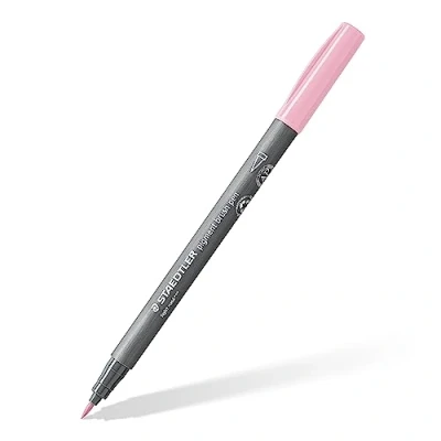 Image of STAEDTLER 371 21 Pigment Arts Brush Pen Light Rose (Box of 10)
