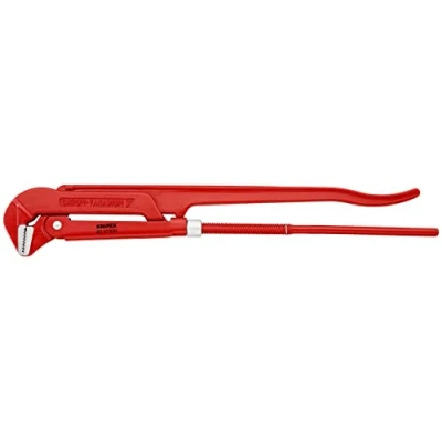 Image of Knipex Pipe Wrench 90 red powder coated 650 mm 83 10 030