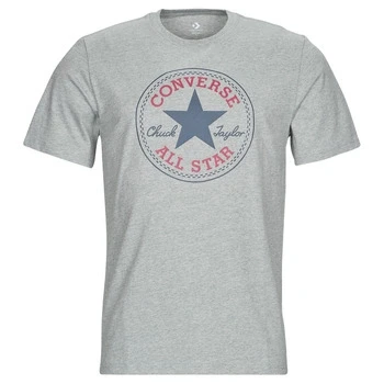 Image of Converse GO TO ALL STAR Patch LOGO Unisex Print Tshirt, Size: XS, Vintage grey heather
