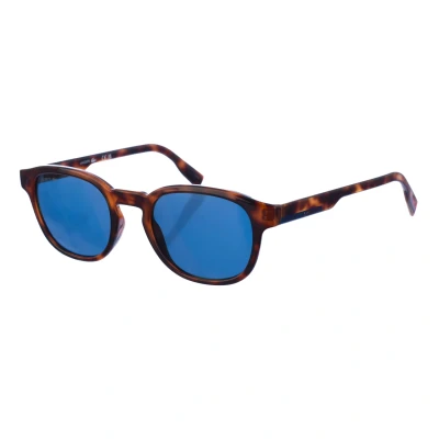 Image of Lacoste Womens Oval shaped acetate sunglasses L968S women Brown One Size
