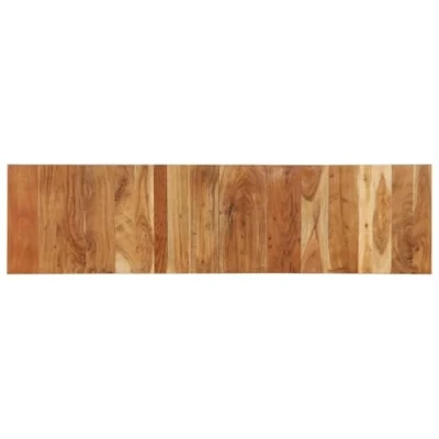 Image of vidaXL solid acacia wood headboard industrial style 200cm