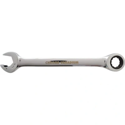 Image of Yamoto Ratcheting Combination Spanner/Wrench 16mm Chrome Vanadium (12 Point)
