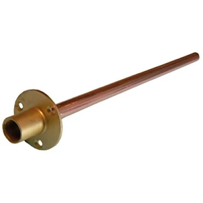 Image of Primaflow 90025010 GA Copper Tube and Wall Plate for Outside Tap, 1/2 Inch x 15 35 cm