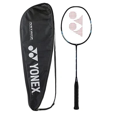 Image of YONEX Astrox Lite 27I Graphite Strung Badminton Racquet (G5, Dark Navy)