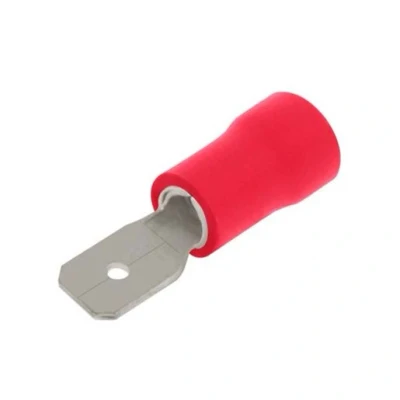 Image of Unicrimp Qcrimp Pre Insulated Terminal Male Push On Red 4.8mm X 0.8mm Qrpo48M8