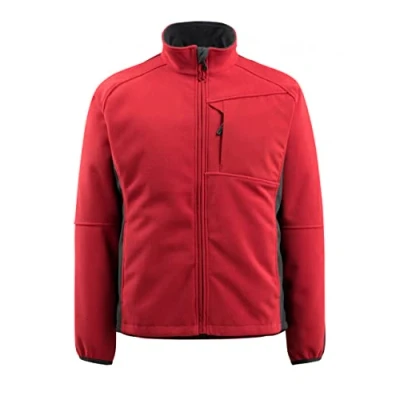 Image of Mascot 15603 259 Unique Fleece Jacket Red/Black 3XL