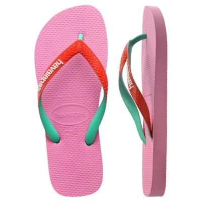 Image of Havaianas Unisex Top Mix (Mini Me), Pink Lemonade, UK child 12/13