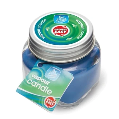 Image of Multipack Decongestant Vapour Steam Candles for Easy Breathing Cold Flu (3 x Candle)