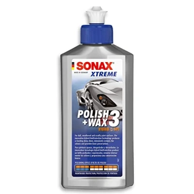 Image of SONAX 1837503 X treme Polish + Wax 3 Hybrid NPT 250 ml, Grau (Grau)