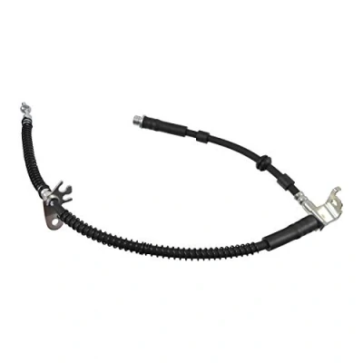 Image of LR013736, LR018107, LR020006, LR044356, LR052214 Brake Hose BLUE PRINT ADJ135331 Front Axle Left 560mm LAND ROVER: Discovery 4, 3