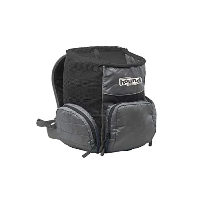 Image of Outward Hound Kyjen 21006 PoochPouch Backpack Carrier Dog For Dogs Adjustable Carrier, Grey