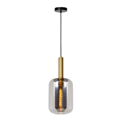 Image of Joanet Modern Pendant Light Ø 22cm 1xE27 Smoke Grey
