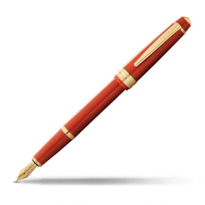 Image of Cross Bailey Light Polished Amber Resin and Gold Tone Fine Nib Fountain Pen