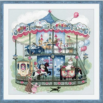 Image of RIOLIS Cross Stitch Kit 1458 Carousel