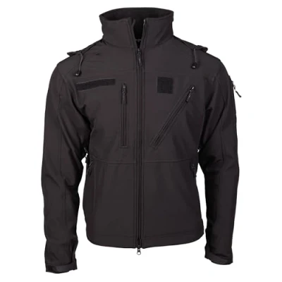 Image of Mil Tec SCU 14 Softshell Jacket black, M
