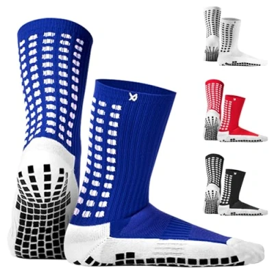 Image of Lux Dual Grip™ Socks Football Grip for Men and Women. GripArray™ Engineered Performance &amp; Comfort Anti Slip