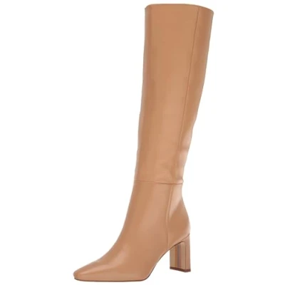 Image of Sam Edelman Women&#039;s Sylvia Knee High Boot, Luxe Tan, 6.5 UK