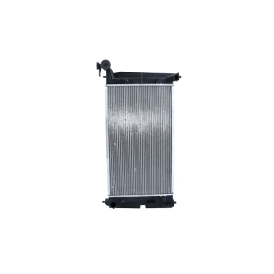 Image of 1640021130, 1640021140 Engine radiator NRF 56151 Aluminium 600mm 348mm 24mm with mounting parts Brazed cooling fins TOYOTA: Corolla Verso