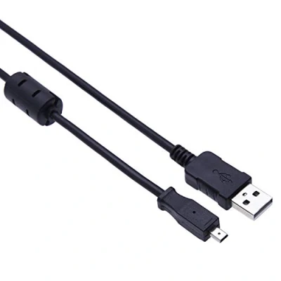 Image of USB Cable Cord Lead Compatible with Kodak C140, C180, C182, C190, C310, C315, C330, C340, C350, C360, C433, C503, C513, C530, C763, C813, C875, C913, C1013, CD33