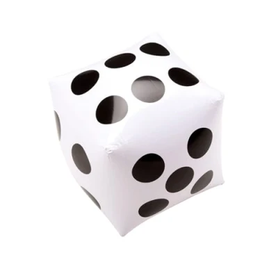 Image of Garden Games Giant Inflatable Dice 35cm x Fun Game (1)