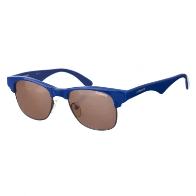 Image of Carrera Womens CA 6009 oval shape acetate sunglasses for women Brown One Size