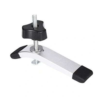 Image of T Slot Quick Clamp, Metal Track Acting Hold Down Clamp Set Woodworking Tool for Clamping Devices (Whole Set)