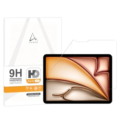 Image of ARMOR Flexible Glass Screen Protector for iPad Air 11&quot; (2024,M2), 9H with HD