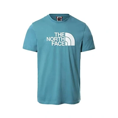Image of THE NORTH FACE Men&#039;s Easy Short Sleeved T Shirt (Pack of 1) (as8, Alpha, s, Regular, Storm Blue)