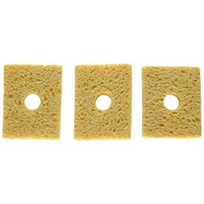 Image of Weller 0052241999 Sponge 70X55X16Mm (5), Black