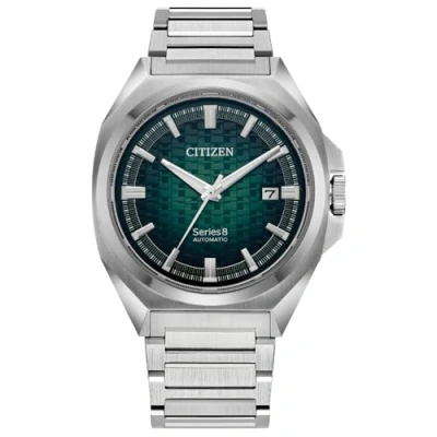 Image of Citizen Series 8 Mens Silver Watch NB6050 51W Stainless Steel (archived) One Size