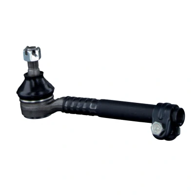 Image of 4546019225 Track rod end FEBI BILSTEIN 43197 Front Axle Left, Right with crown nut TOYOTA: Supra III