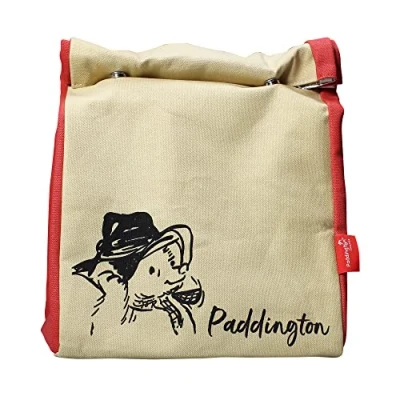 Image of Paddington Bear Lunch Bag Sandwich School Cute Hat Adventures of Gifts